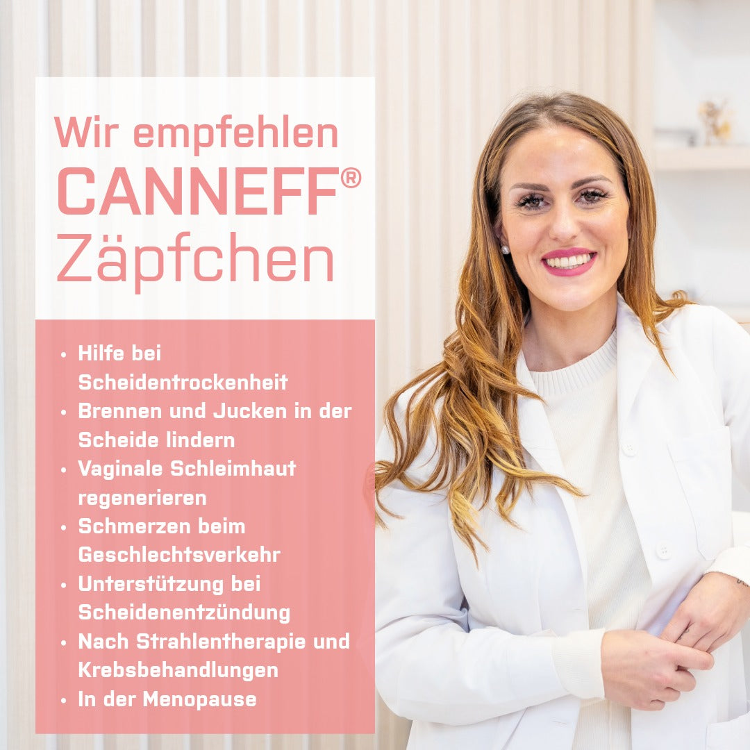 CANNEFF Zaepfchen empfohlen
